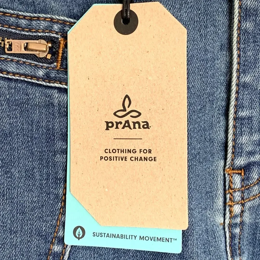 NWT Prana Broadway Denim Skirt in True Blue‎